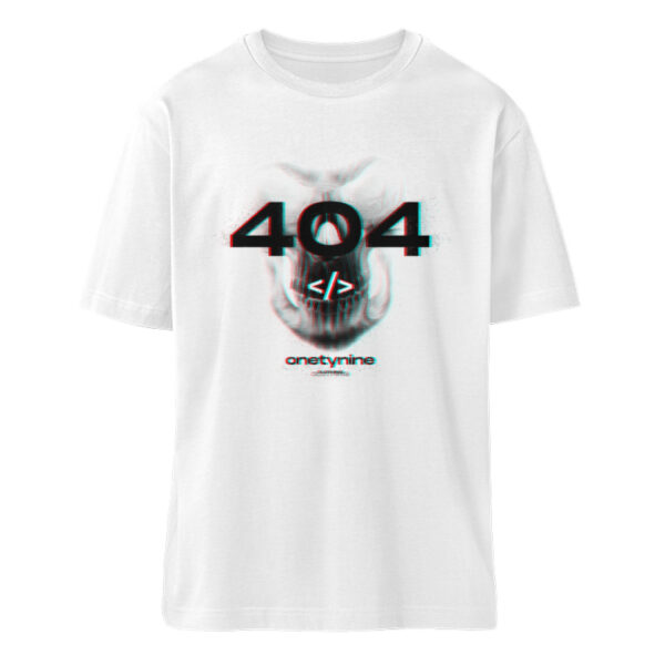 Oversized Tee "404" - Fuser Oversized Shirt ST/ST-3
